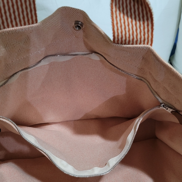Authentic Hermes Herline Canvas Tote GM - Picture 9 of 16